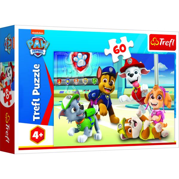 Trefl Puzzle 60 - Ve světě štěňat / Viacom PAW Patrol