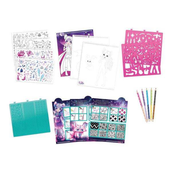 Nebulous Stars kreativního sketchbook