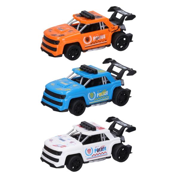 Auta policejní 3 ks 11 cm