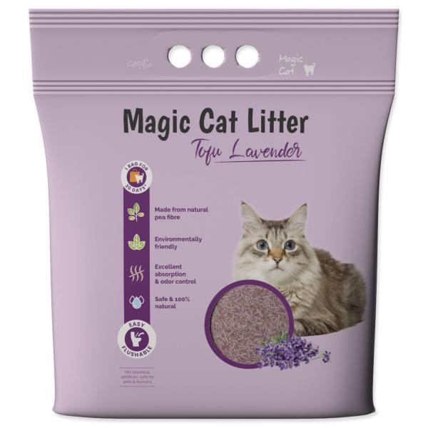 Stelivo Magic Litter Tofu levanduľa 6l