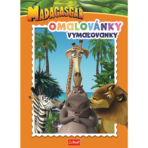 Trefl Omaľovánky Madagaskar
