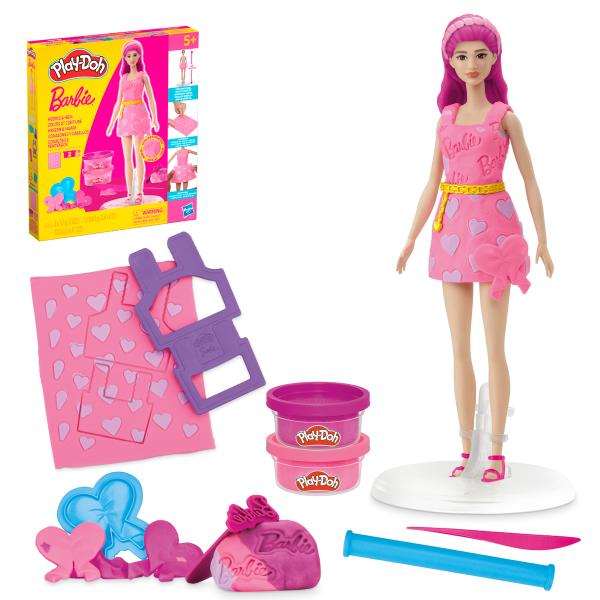 HASBRO – Play-Doh Barbie vlasy a srdce