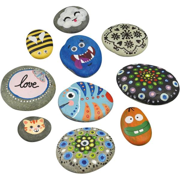 Set Creativo Per Dipingere Pietre-image