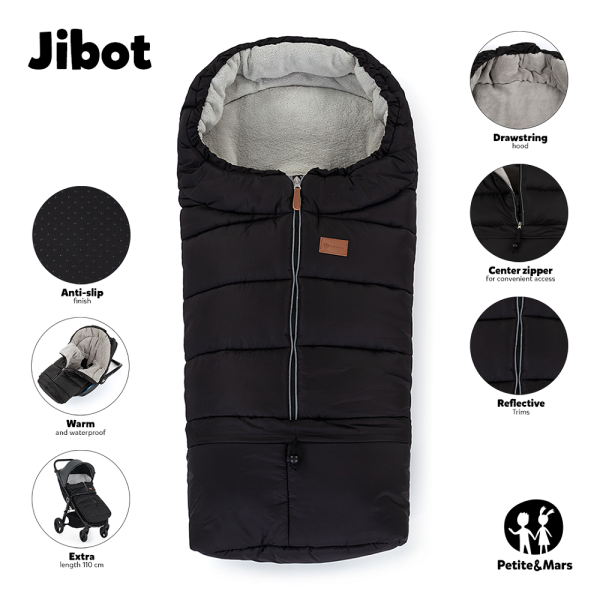 PETITE&MARS Fusak nastavitelný 3v1 Jibot Sweet Toffee (obrázek 3)