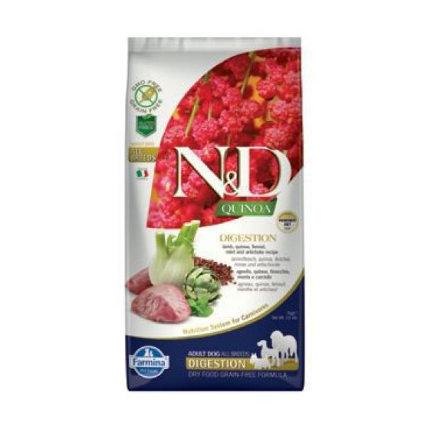 ND Dog Quinoa M/M 7kg Trávenie jahňa