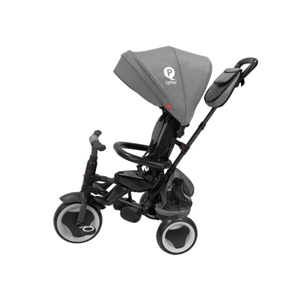 QPLAY Trojkolka Rito eva plus Grey, věk 10-72 měsíců (obrázek 3)