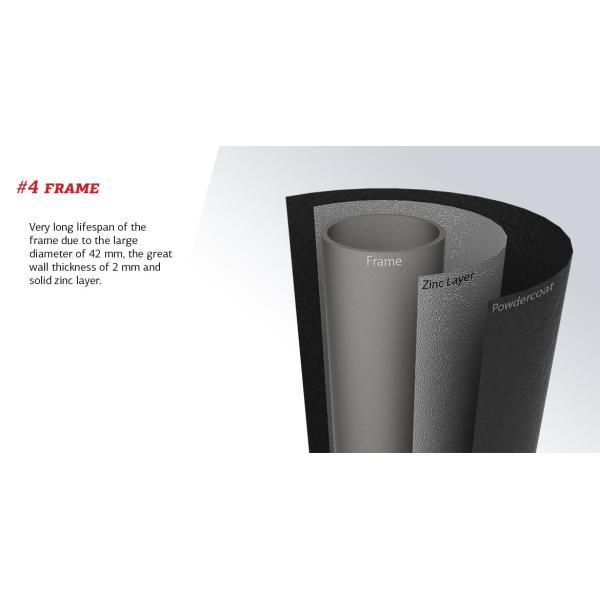 Berg Grand Elite Regular 520 Grey + ochranná síť Deluxe (obrázek 4)