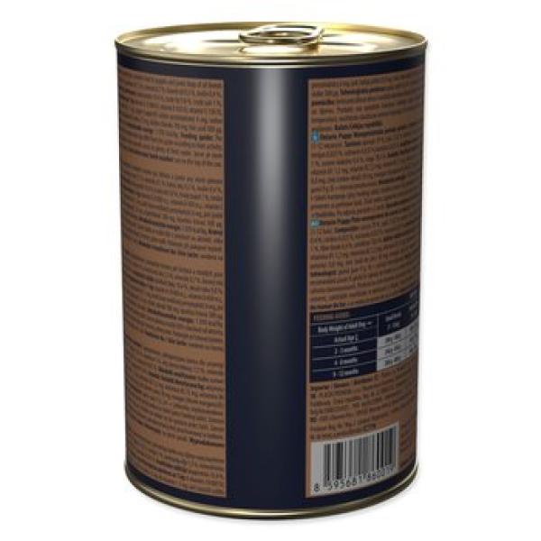 Konzerva Ontario Puppy monoprotein krůtí paté s mrkví 400g (obrázek 6)