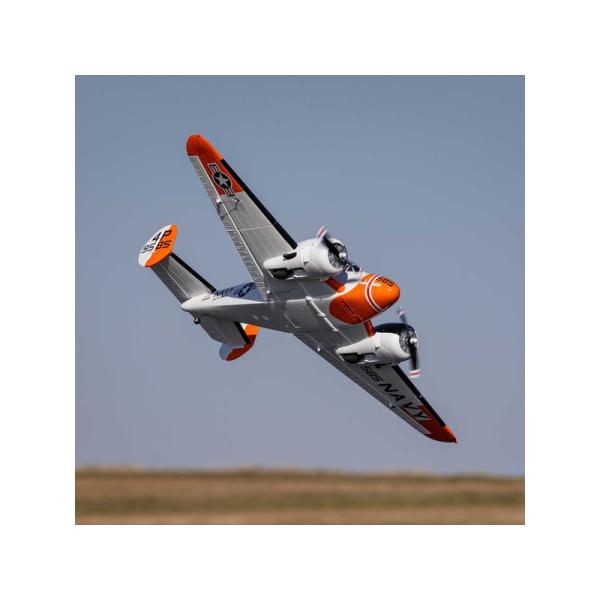 E-flite Beechcraft D18/RC-45J 1.5m BNF Basic AS3X+ SAFE Select (obrázek 3)
