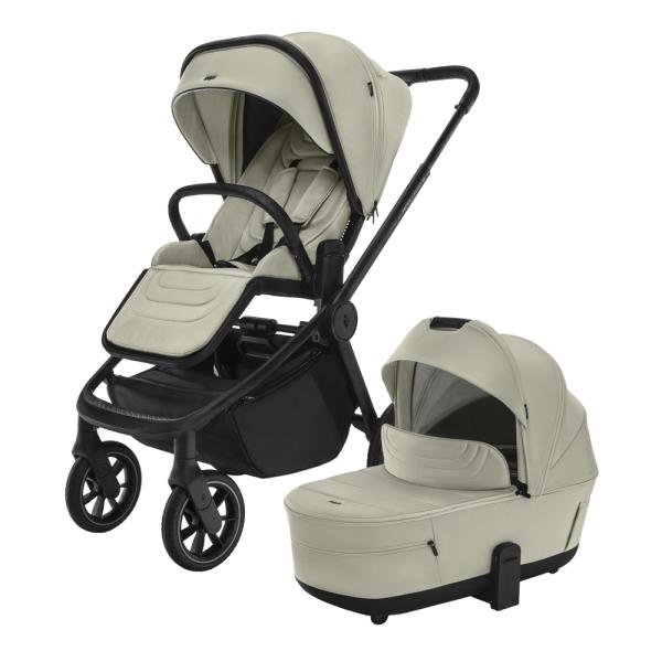 Set sportovní kočárek Move Cross 5 + hluboká korba XL 5 + adaptéry, Boss Grey