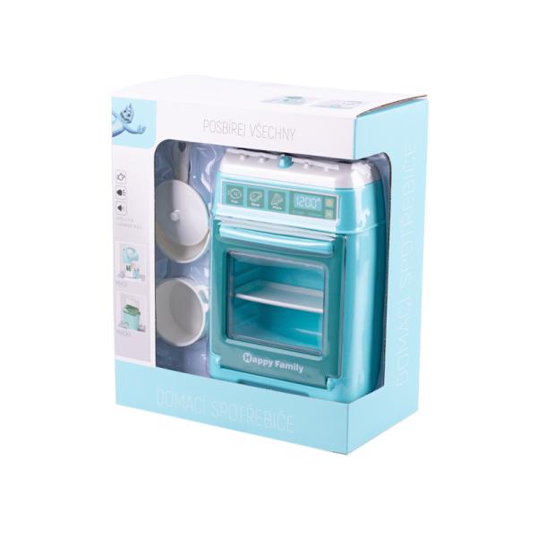 Sporák 15x10cm na baterie se světlem a doplňky