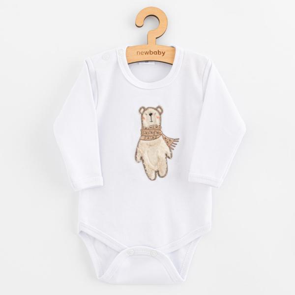 Dětské body s dlouhým rukávem New Baby Polar Bear 62 (3 - 6 m)