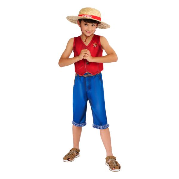 ONE PIECE LUFFY dětský kostým velikost (134-140cm) (obrázek 3)