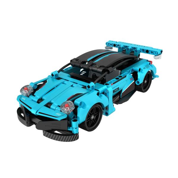 iM.MASTER Stavebnice 2v1 auto na zpětné natažení plast 293 dílků (obrázek 3)