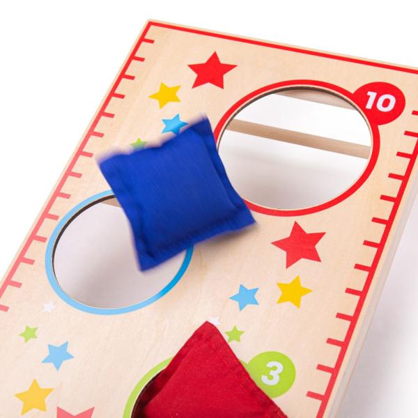 Bigjigs Toys Hra házení polštářků (obrázek 3)