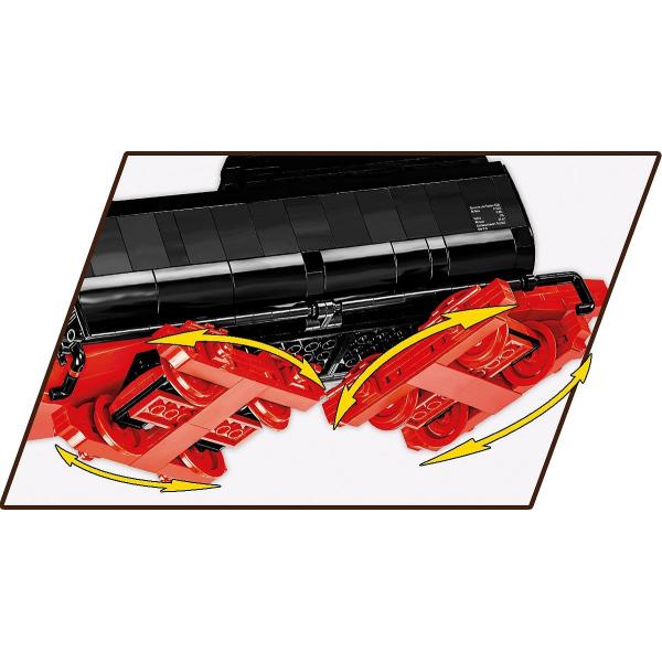 Cobi DR BR 52 parní lokomotiva, 1:35, 2505 k, 1 f (obrázek 4)