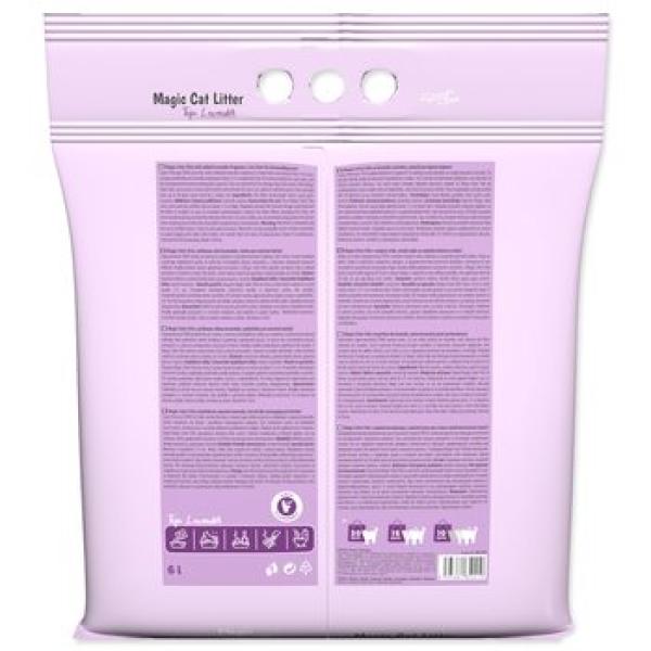Stelivo Magic Litter Tofu levandule 6l (obrázek 6)