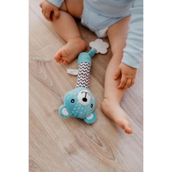 Medvídek babyted pískátko/kousátko medvěd plyš 25cm (obrázek 8)