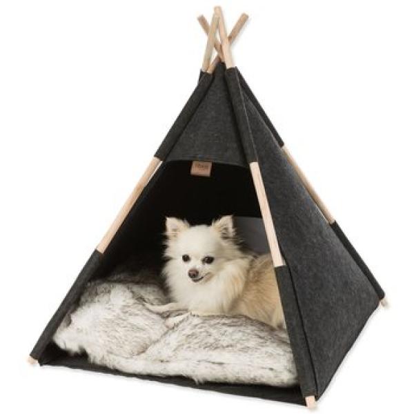 Tipi cave, plst, 55 × 65 × 55 cm, antracit (obrázek 4)