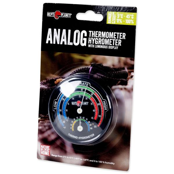Teploměr vlhkoměr Repti Planet analogový vnitřní (obrázek 5)