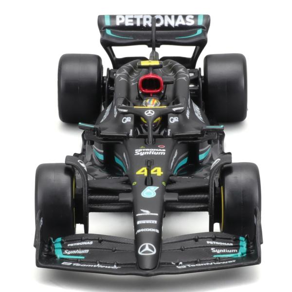Bburago 1:24 RACE Formula F1 - Mercedes-AMG F1 W14 E (2023) #44 Lewis Hamilton s řidičem (obrázek 6)