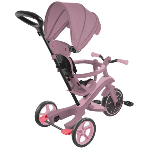 Globber tříkolka Explorer Trike 4in1 Ecologic Berry (obrázek 3)