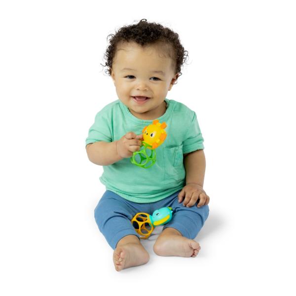 OBALL Hračka Oball Kousačky Soother Pals™ Easy-Grasp 2ks 3m+ (obrázek 3)