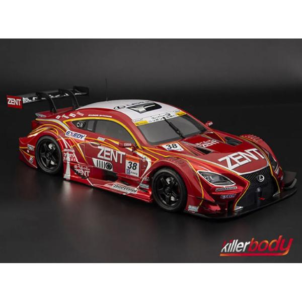 Killerbody karosérie 1:10 Zent Cerumo RC F čirá (obrázek 3)