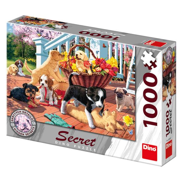 Dino Štěňátka 1000 secret collection Puzzle NOVÉ