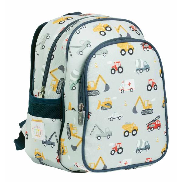 A Little Lovely Company – batoh do školky – vozidla