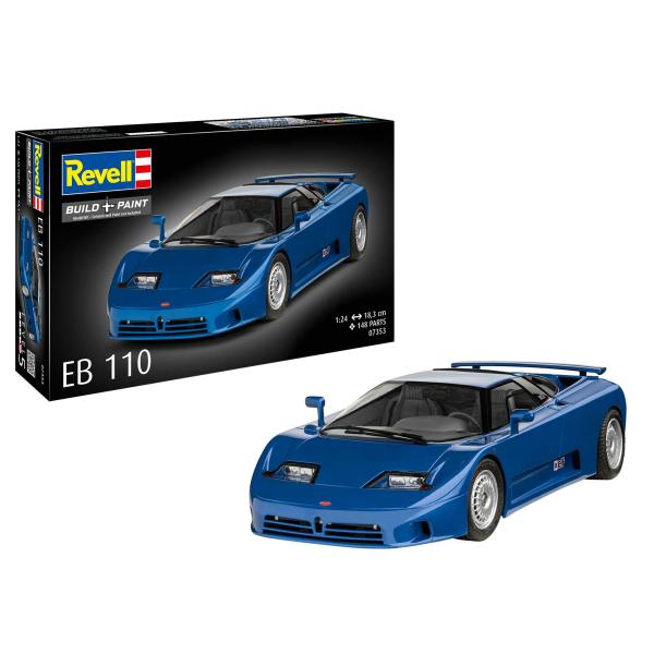 Plastic ModelKit auto 07353 – Bugatti EB110 (1:24)