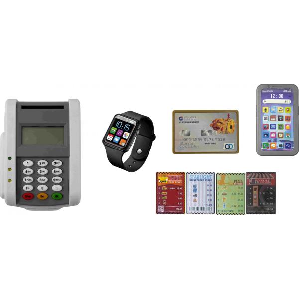 PLEJO Platobný terminál s mobilom a hodinkami