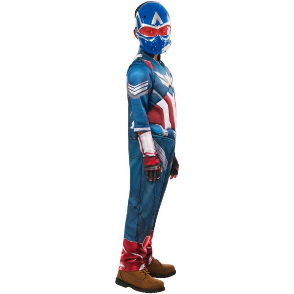 AVENGERS Kapitán Amerika dětský kostým velikost S(122-128cm) (obrázek 3)