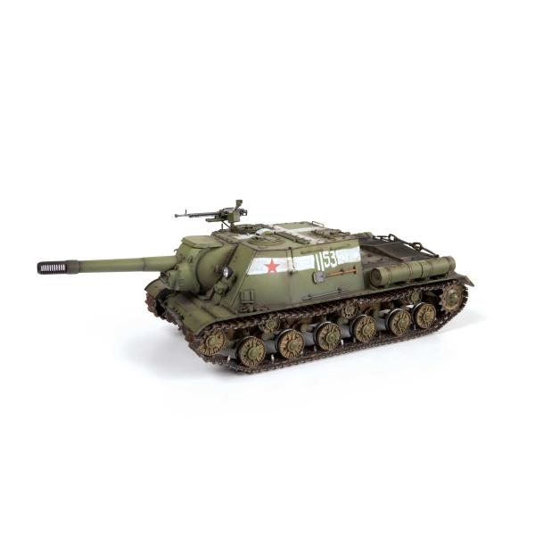 Model Kit military 3721 - Sovětská samohybná děla ISU-152 (1:35) (obrázek 4)