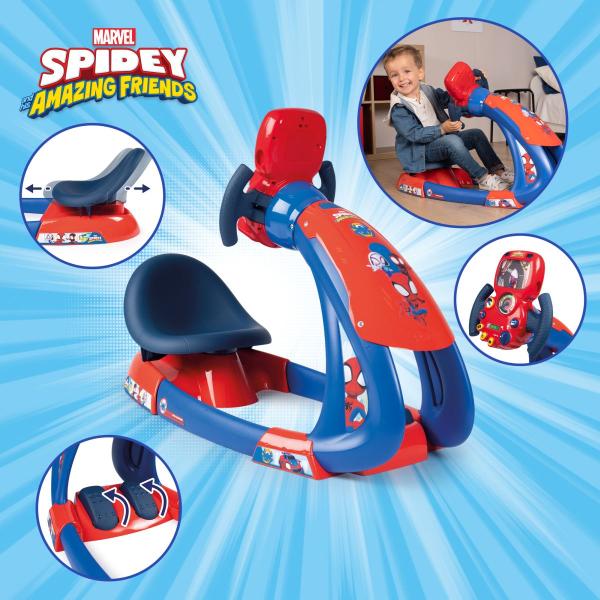 Smoby Spider-Man Tréninkový V8 Řidič