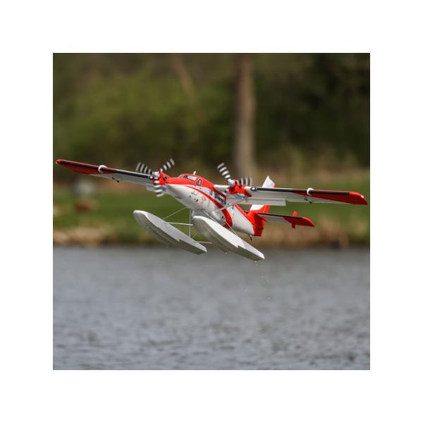 E-flite DHC-6 Twin Otter 1.4m PNP, plováky
