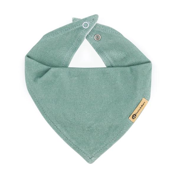 PETITE&MARS Bryndák bandana Luke 2 ks Beige Kiwis&Misty Green 3m+ (obrázek 3)