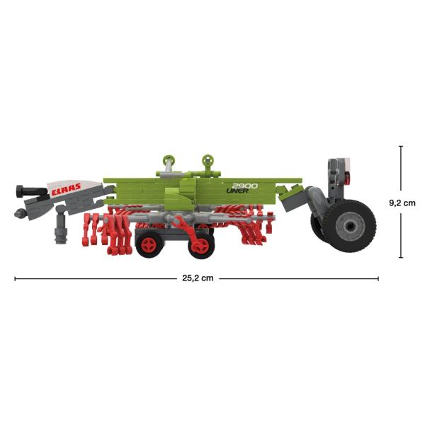 BRIXIES Plus 222.730 CLAAS LINER 2900 – shrnovač, 217 ks