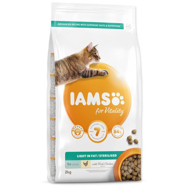 IAMS Cat Adult Weight Control / Sterilized Chicken 2kg