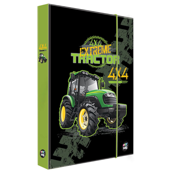 Box na sešity A4 traktor