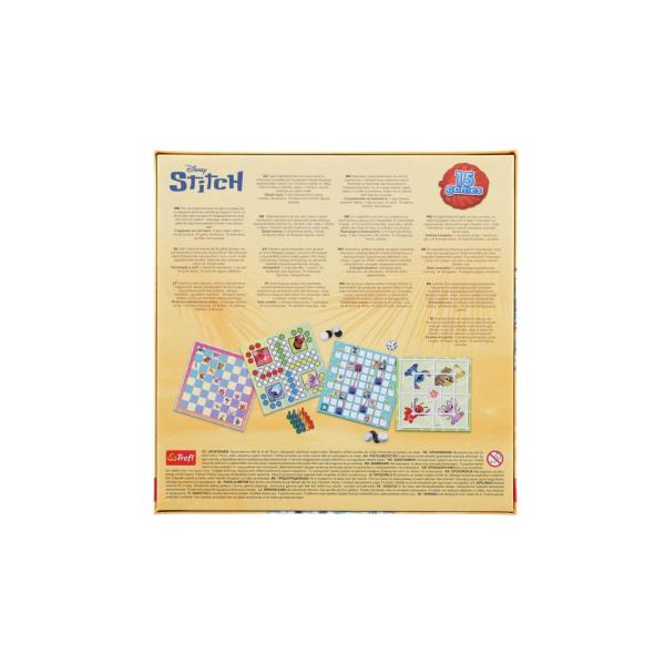 Trefl Stitch Sada 15 společenských her