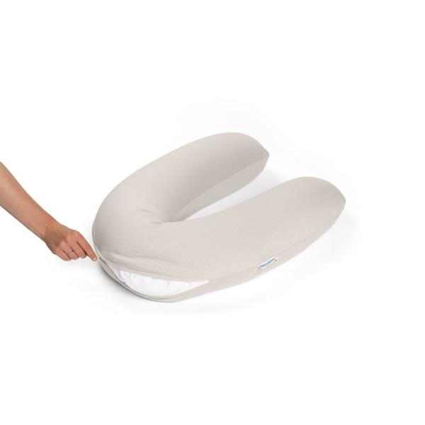 Potah na multifunkční kojicí polštář Buddy, Jersey Sand