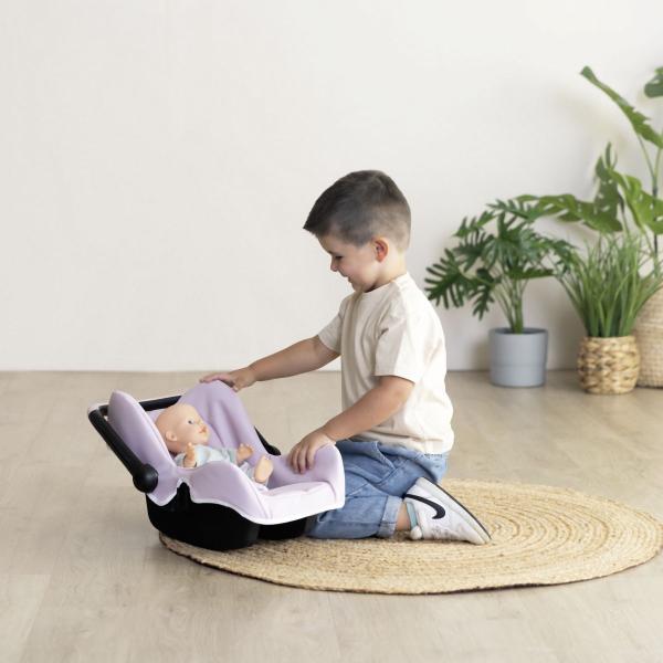 Smoby Maxi Cosi Autosedačka pro panenky světle růžová (obrázek 7)