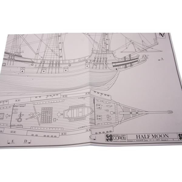 COREL Half Moon 1609 1:50 kit (obrázek 10)