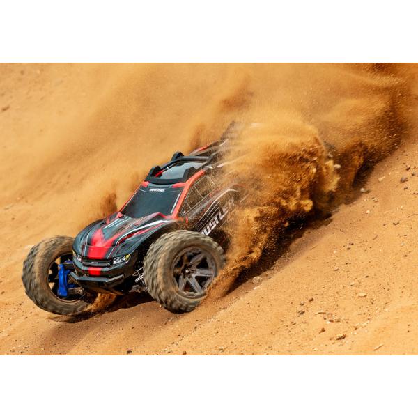 Traxxas Rustler 1:10 BL-2s 4WD RTR červený (obrázek 3)