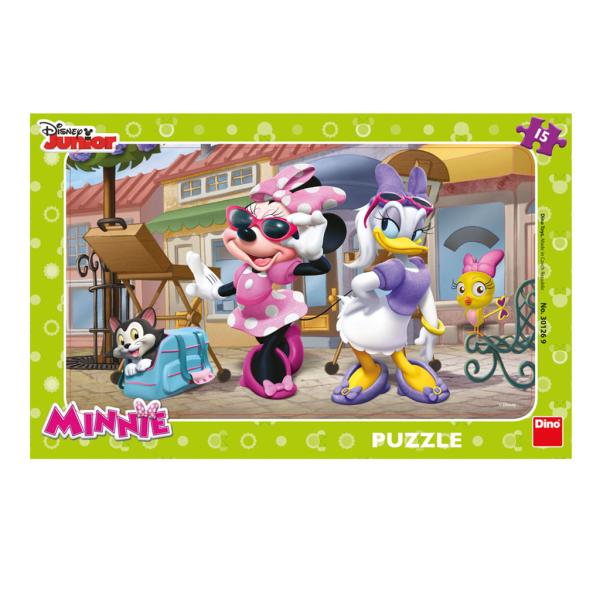 Dino MINNIE na Montmartru 15 deskové Puzzle