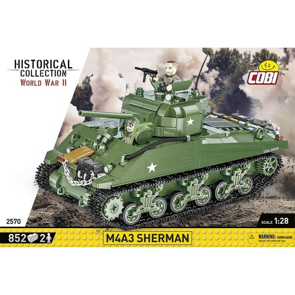 Cobi II WW M4A3 Sherman, 838k, 2f