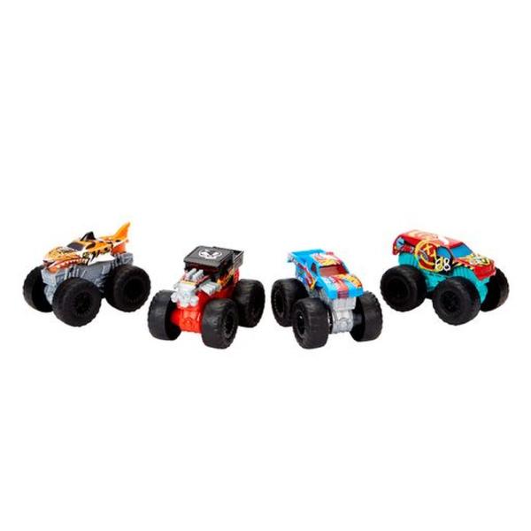 Mattel Hot Wheels Monster trucks svítící a rachotivý vrak asst