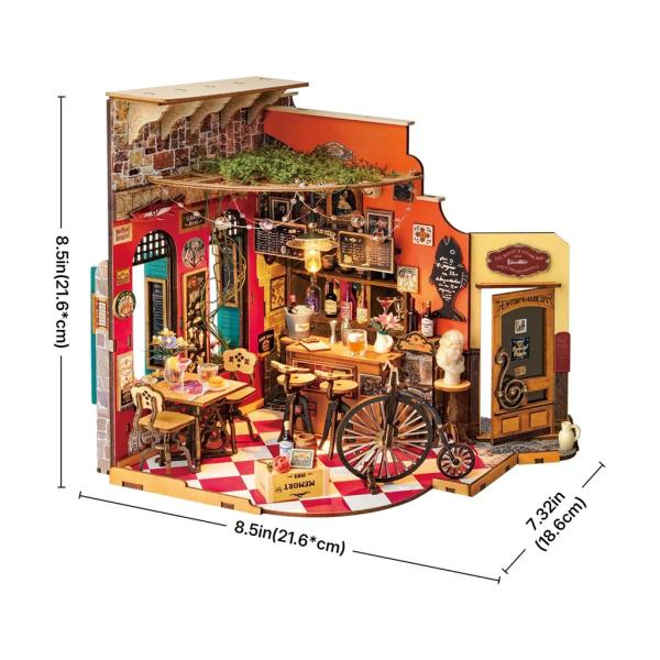 RoboTime Miniatura domečku Bar a bistro Cheers (obrázek 3)