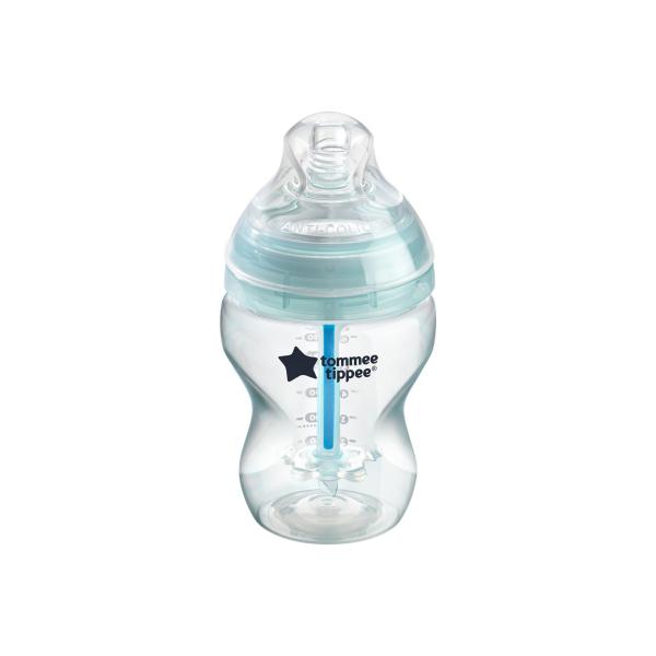 Kojenecká láhev advanced, anti-colic, pomalý průtok, 0m+, 260 ml, 1ks